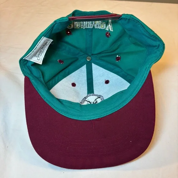 Vintage Grumpy Disney Blockhead Twill Snapback Cap Hat Adult Snow White 7 Dwarfs - Picture 3 of 4